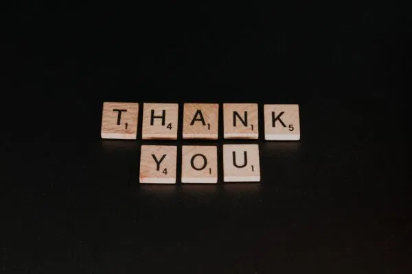 Photo Gratitude Words